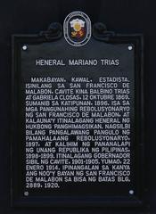 General Mariano Trias Historical Marker