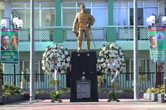 Monument of General Mariano Trias along Governor Ferrer Drive in General Trias, Cavite