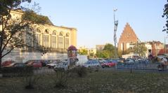 Historic palace in Wroclaw Poland captured from plac Wolnosci