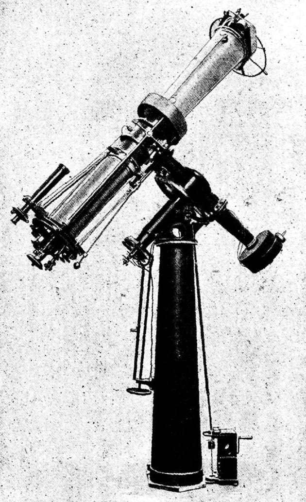 Heliometer instrument at Kuffner Observatory in Vienna