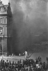 Fire at the Justizpalast building in Vienna