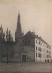 Historic old Carmelitessenkloster Hospital building in Düsseldorf