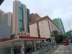 Kwai Tsing District and Tsuen Wan in Hong Kong cityscape view during December 2023