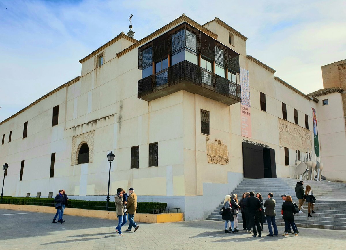 Exterior view of the Museum of Modern and Contemporary Art Collection Roberto Polo in Toledo, Castilla La Mancha, Spain