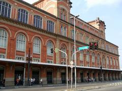 Estação Pinacoteca historic train station building in Bom Retiro neighborhood, São Paulo