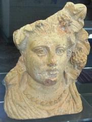 Ancient protome sculpture in Mainz