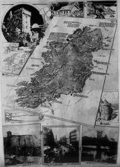 Political Divisions in Ireland 1919 illustrated by Charles H. Owens