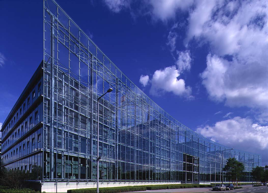 Neven DuMont-Haus building viewed from the north in Köln-Niehl, Germany