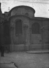 Apse of Saint-Apollinaire Cathedral in Valence, Drôme, France