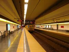 East platform of Estación Parque de los Patricios train station