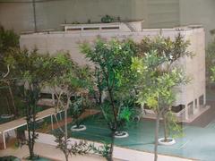 Model of US Embassy in Saigon before 1975