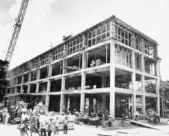 US Embassy Saigon chancery building under construction in 1966