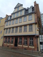 Exterior view of Goethehaus Frankfurt with historic architecture