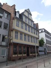 The Goethe House in Frankfurt, birthplace and residence of Johann Wolfgang von Goethe, historic old town building next to the Goethe Museum