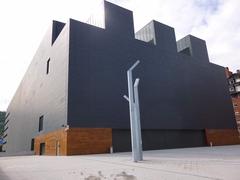 Frontón Bizkaia sports building in Miribilla neighborhood Bilbao
