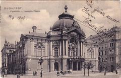 Budapest Vigszínház Lustspiel-Theater building facade