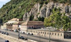 Rudas Bath building at the foot of Gellért Hill in Budapest