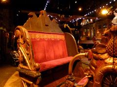 19th century carousel carriage at Musée des Arts Forains