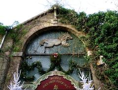 entrance of the Musée des Arts Forains in Bercy Paris