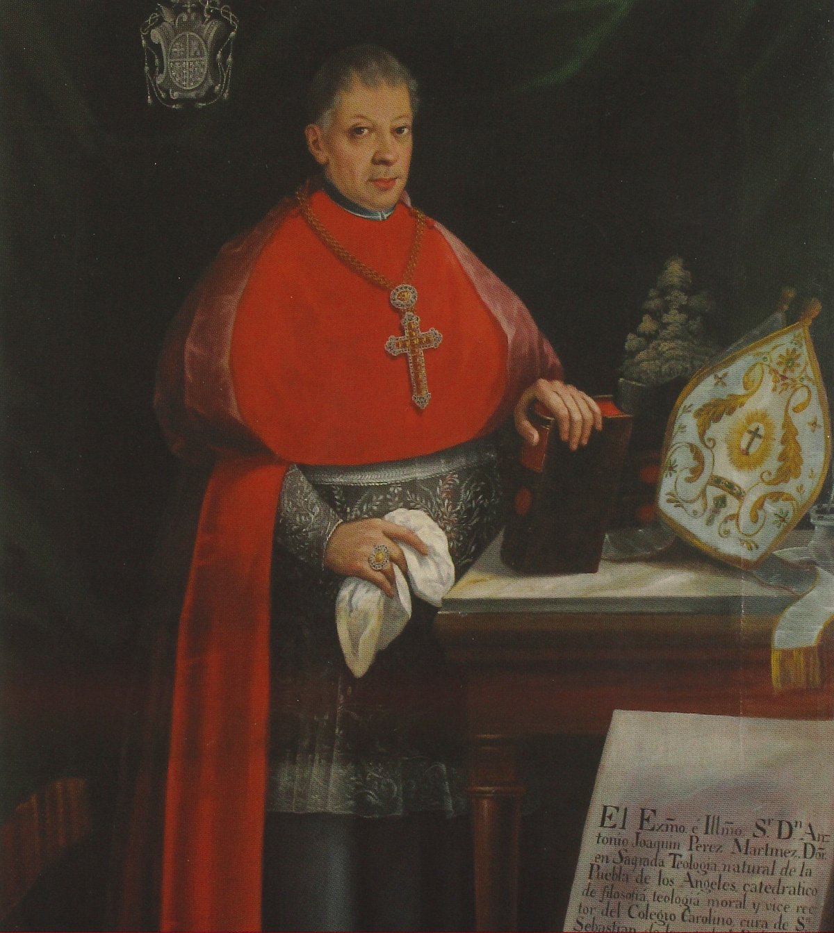 Portrait of Antonio Joaquín Pérez Martínez, Hispanic-Mexican clergyman and political figure
