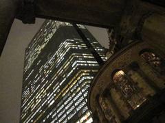 Copley Square in Boston with historic buildings and cityscape under clear sky