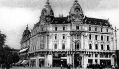 Old building of the Academy of Higher Commercial and Industrial Studies in Bucharest