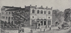 Morskabs Theatret building in 1888 Frederiksberg Copenhagen Denmark