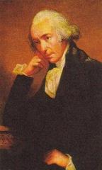 Portrait of James Watt, an influential Scottish inventor and mechanical engineer