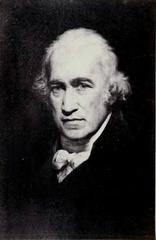 Portrait of James Watt by John Partridge, historical engraving
