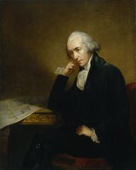 Portrait of James Watt, noted Scottish inventor and mechanical engineer