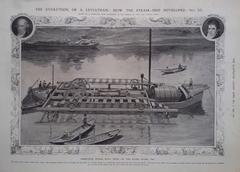Desblancs' early steam-boat tested on the River Doubs in 1802