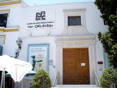 Museo de Arte Precolombino Felipe Orlando entrance in Benalmádena Pueblo, Málaga