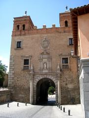 Historic Puerta del Cambron gate in Toledo, Spain