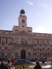 Casa de Correos building at Puerta del Sol in Madrid Spain