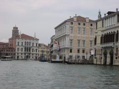 A picturesque scene in Venice, Italy featuring buildings along a canal