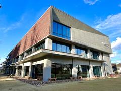 International Center of Tokyo University of Agriculture building with traditional Japanese architectural elements