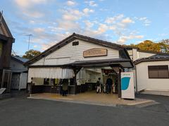 Kitakamakura train station platform and tracks in 2024 under a clear sky