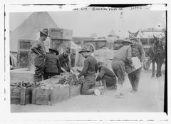 Workers packing goods at Texas City warehouse