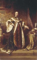 Portrait of Franz Josef I in Sovereign Uniform by Gyula Benczur