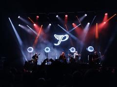 Pixies performing live at Olympia music venue in March 2024