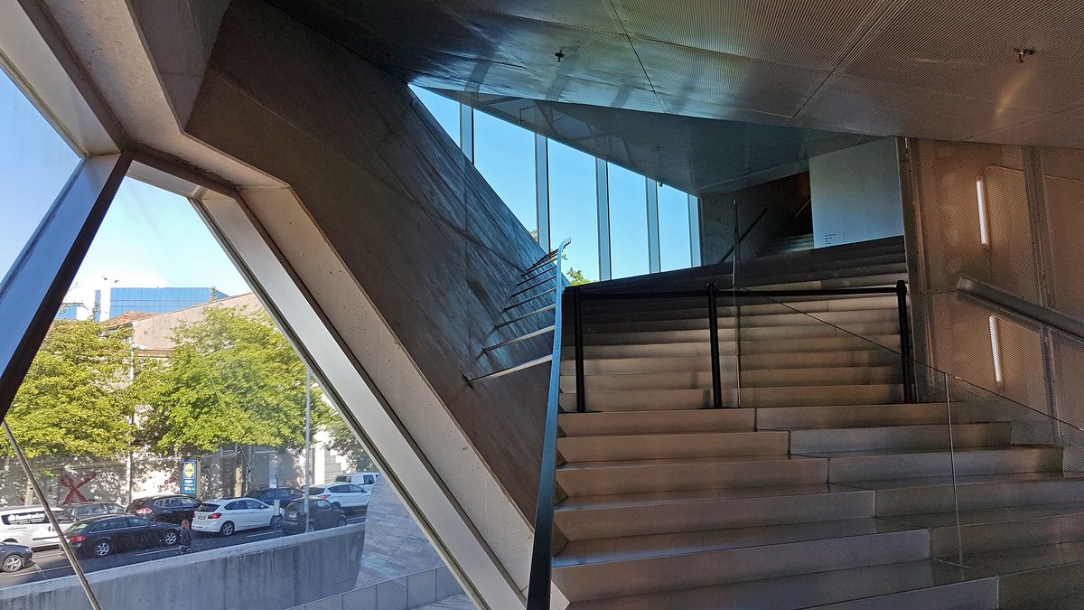 Casa da Música concert hall in Lisbon, Portugal designed by Koolhaas