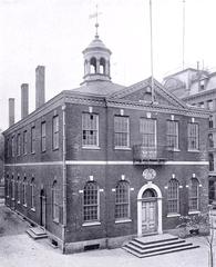 Historic Congress Hall building in Philadelphia from 1904