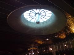 Skylight at Britomart Transport Centre in Auckland CBD New Zealand