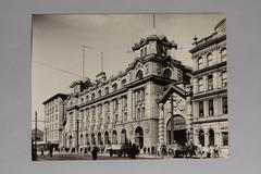 Central Post Office building with station entrance