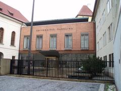 Charles University historic main building in Prague
