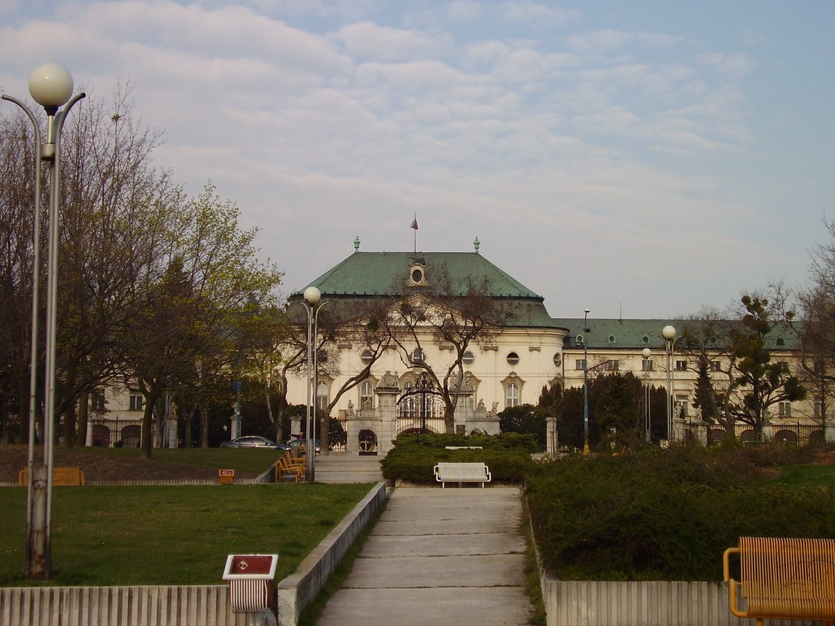 Summer Archbishop's Palace in Bratislava