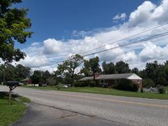 Houses in Lyndhurst, Virginia with traditional American architecture