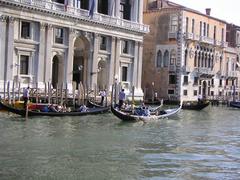 Palais Grimani di San Luca and Corner Contarini dei Cavalli along the Grand Canal in Venice