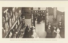 Visit to the Indian Exhibition in the Stedelijk Museum Amsterdam, March 5, 1901, celebrations for the wedding of Queen Wilhelmina and Prince Hendrik