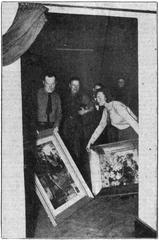 Exhibition setup of Vereeniging De Brug at Stedelijk Museum Amsterdam 1939